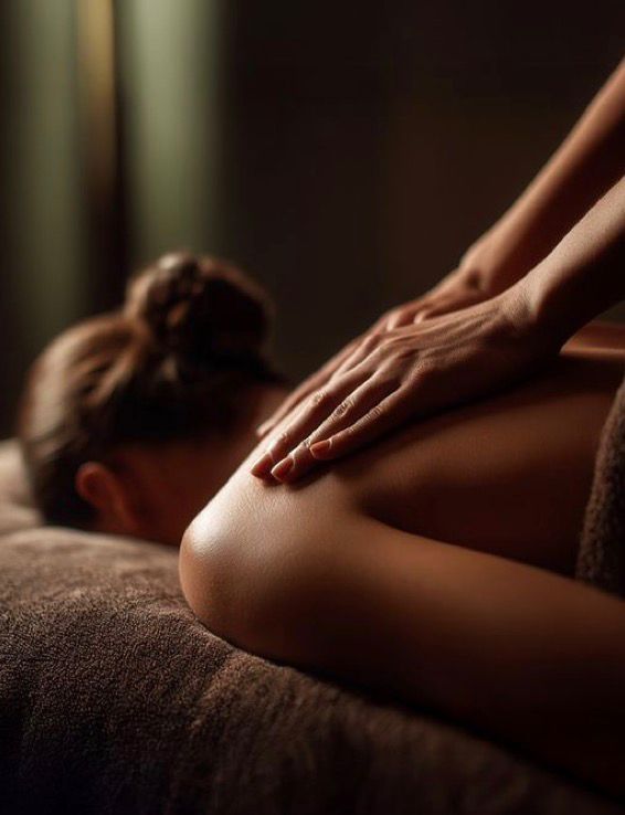 Massage therapy session